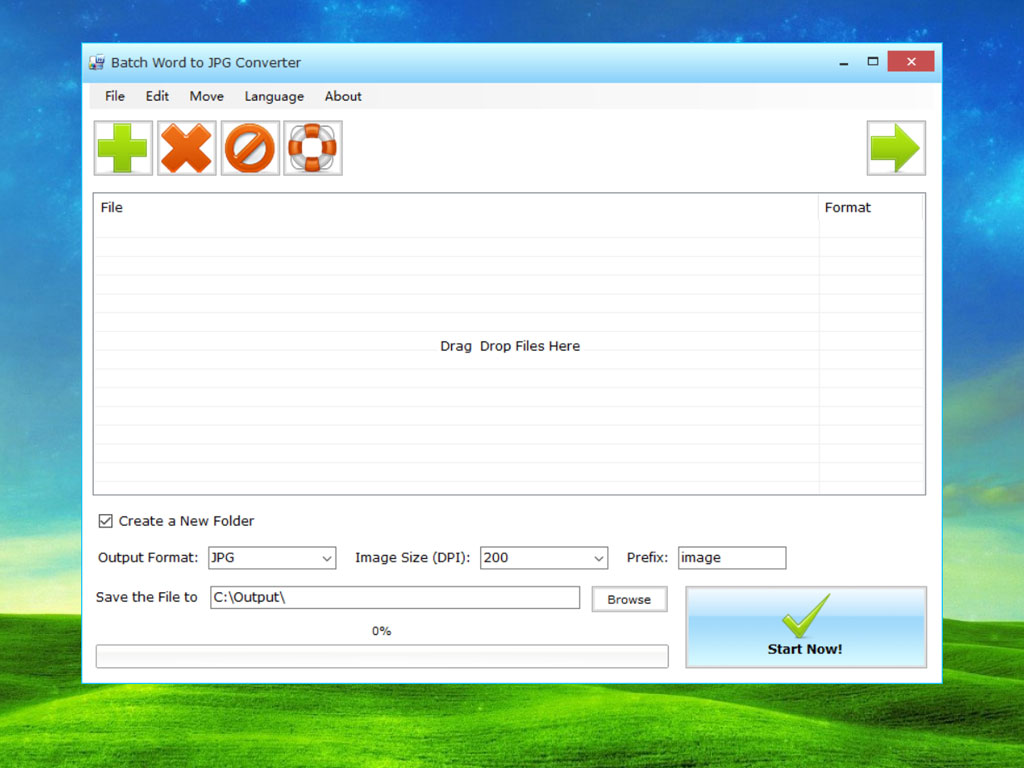 Windows 7 Batch Word To JPG Converter 1.4.2 full