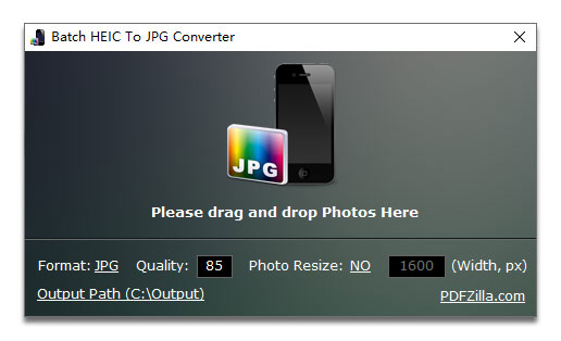 Batch HEIC to JPG Converter