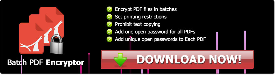 Batch PDF Encryptor