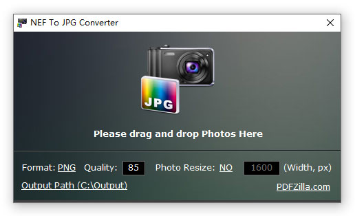 NEF To JPG Converter