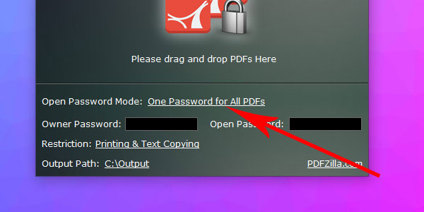 One Password for All PDFs