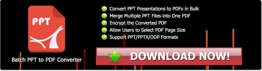 Batch PPT To PDF Converter