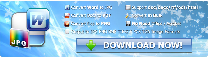 Batch WORD to JPG Converter