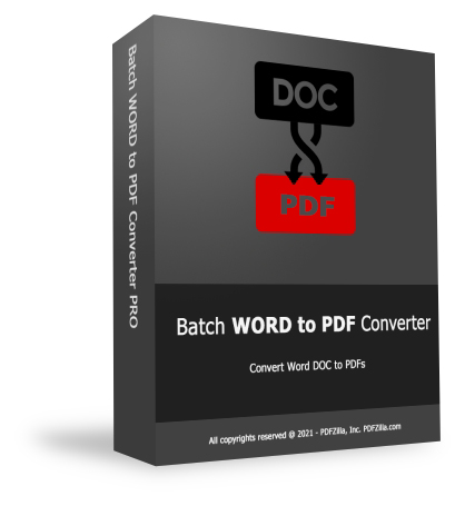 Batch Word to PDF Converter PRO